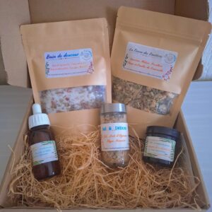 Coffret personnalisé - Emi. Les Bienfaits des Plantes, fait main en Vendée