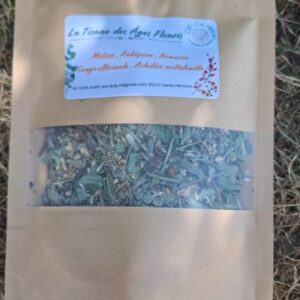 Tisane des âges fleuris - Emi. Les Bienfaits des Plantes, fait main en Vendée