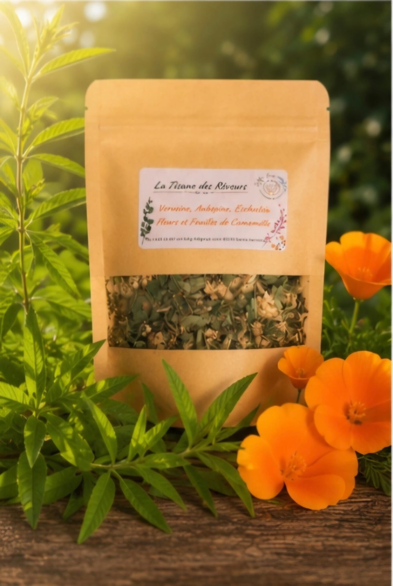 Tisane des rêves - Emi. Les Bienfaits des Plantes, fait main en Vendée