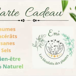 Carte cadeau Emi Les Bienfaits des Plantes